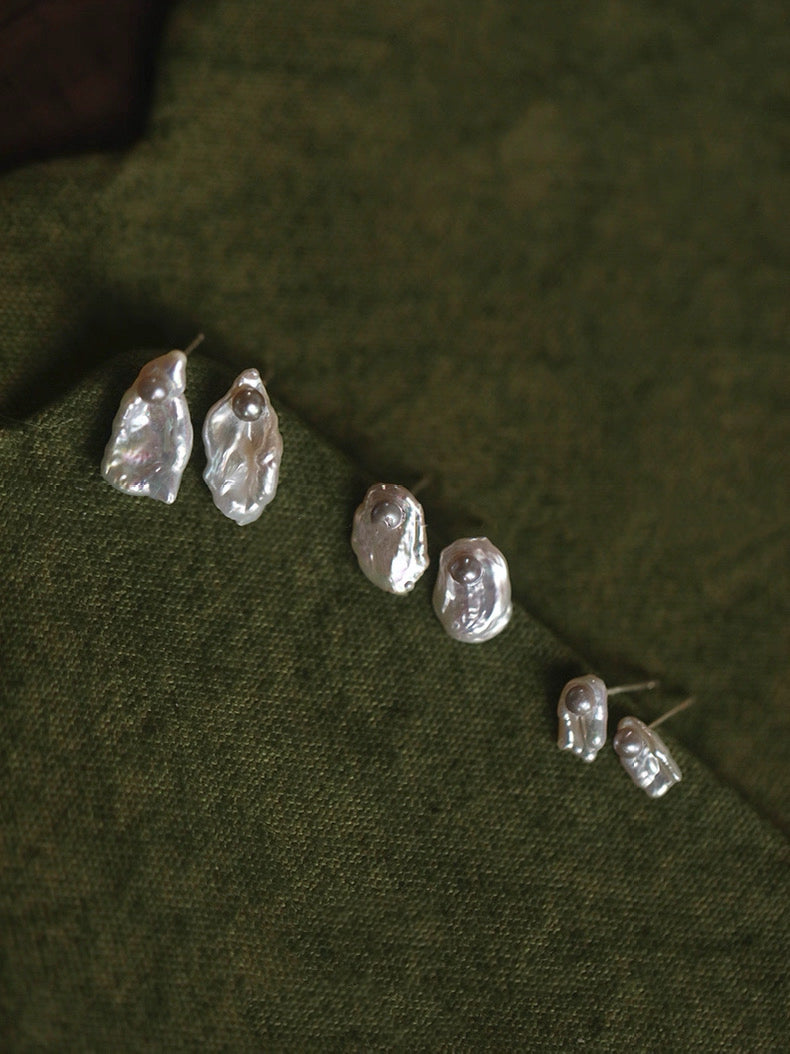 Shibui Oborozuki Earrings