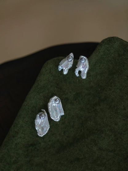 Shibui Oborozuki Earrings