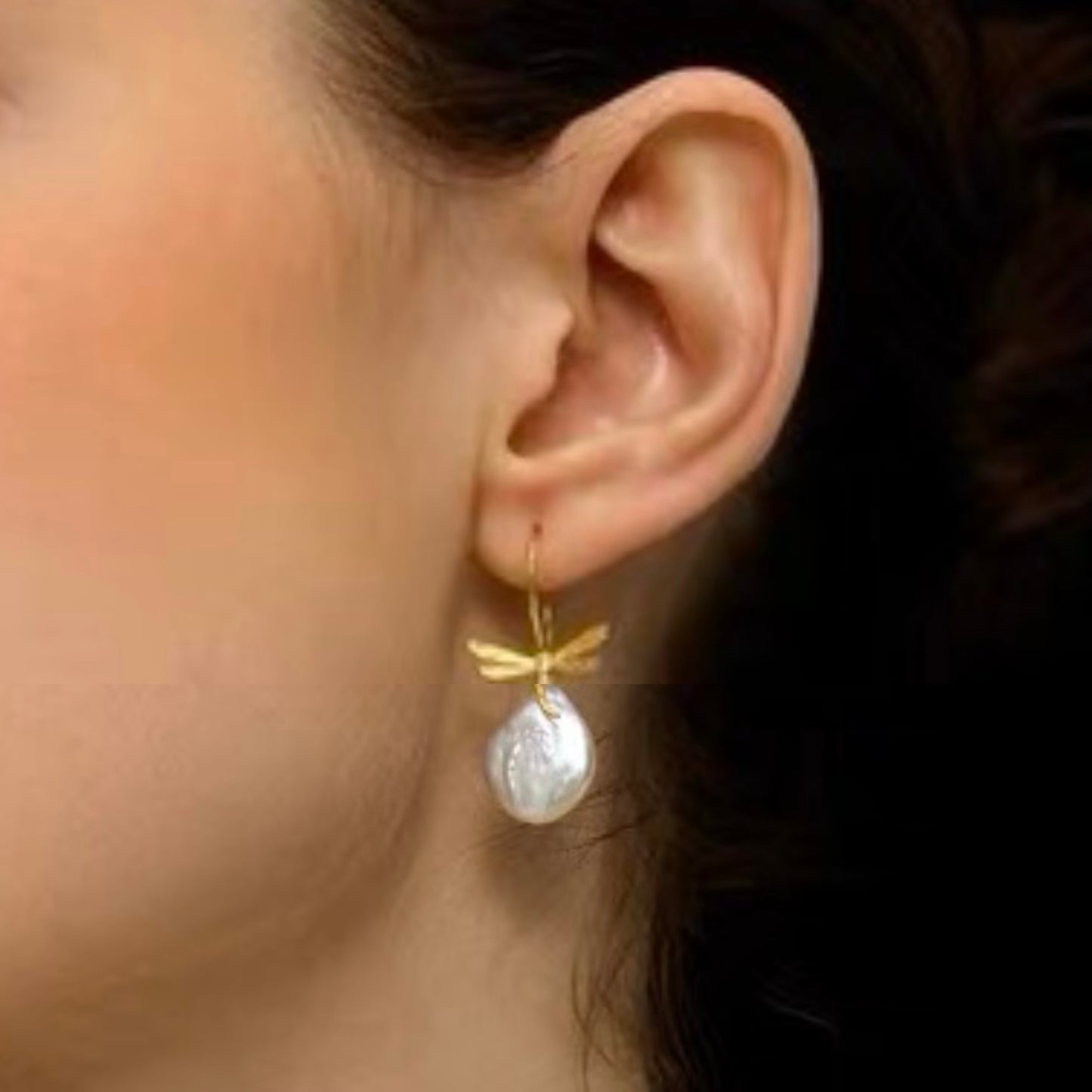 Shibui Golden Akitsu Earrings